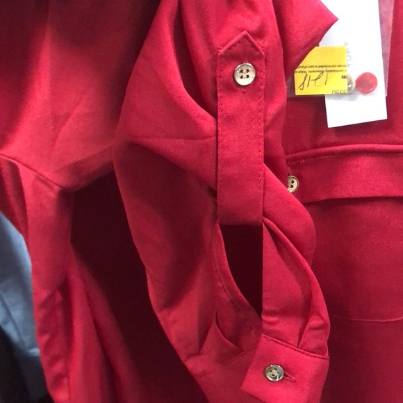 New York & Company long sleeve, crew neck blouse - Picture 7 of 7